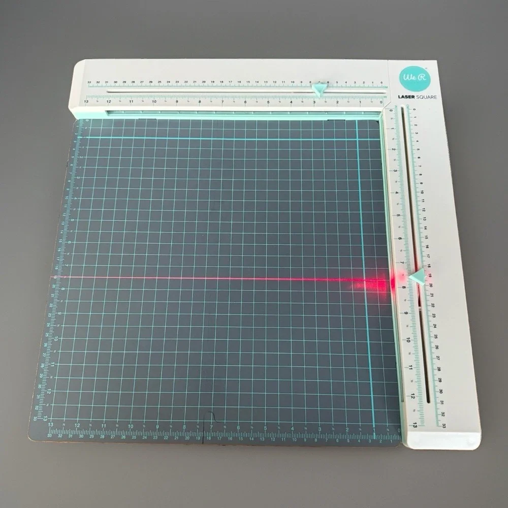 We R Memory Keepers Laser Square Alignment Tool with Mat, Model/MPN Laser Square